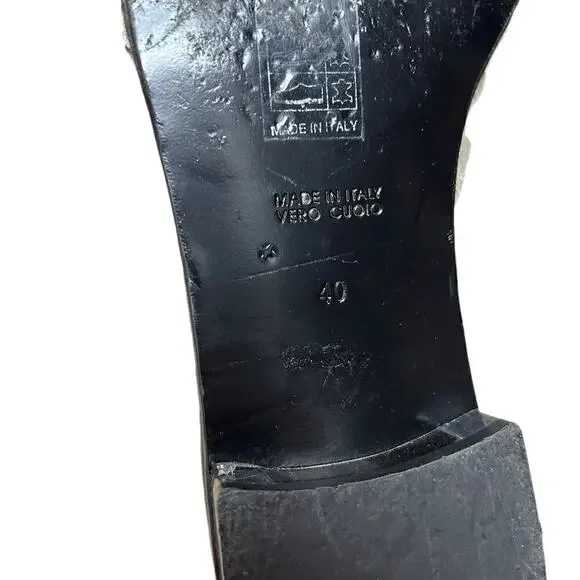 RARE Golden Goose Deluxe Virginia Suede Metallic Bootie - 40 / Fits 8.5 - Picture 6 of 9